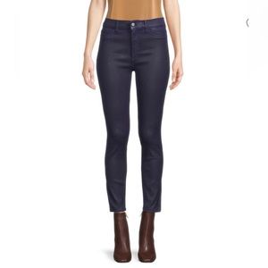 Farrow High Rise Coated Skinny Ankle Jeans
Color: SAPPHIRE  NEW w/Tags